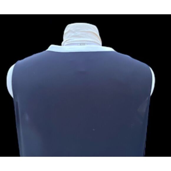 Joseph Ribkoff Sleeveless B-Neck Tunic Long Asymmetrical Sz. 14 - Picture 3 of 9